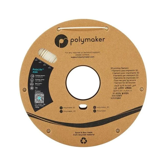 Polymaker PolyLite ASA ruda kartoninė ritė