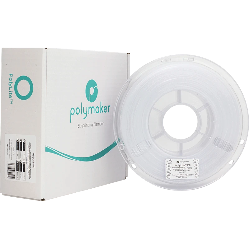Polymaker PolyLite PC 2.85 mm 1kg - Transparent