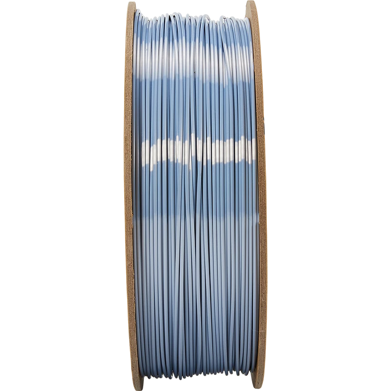 Polymaker PLA ritė - dvispalvis melsvas siūlas