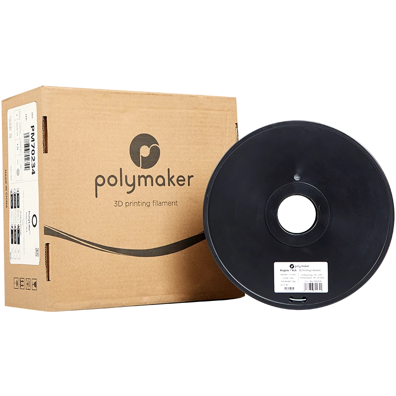 Polymaker PLA gijos ritė su pakuote