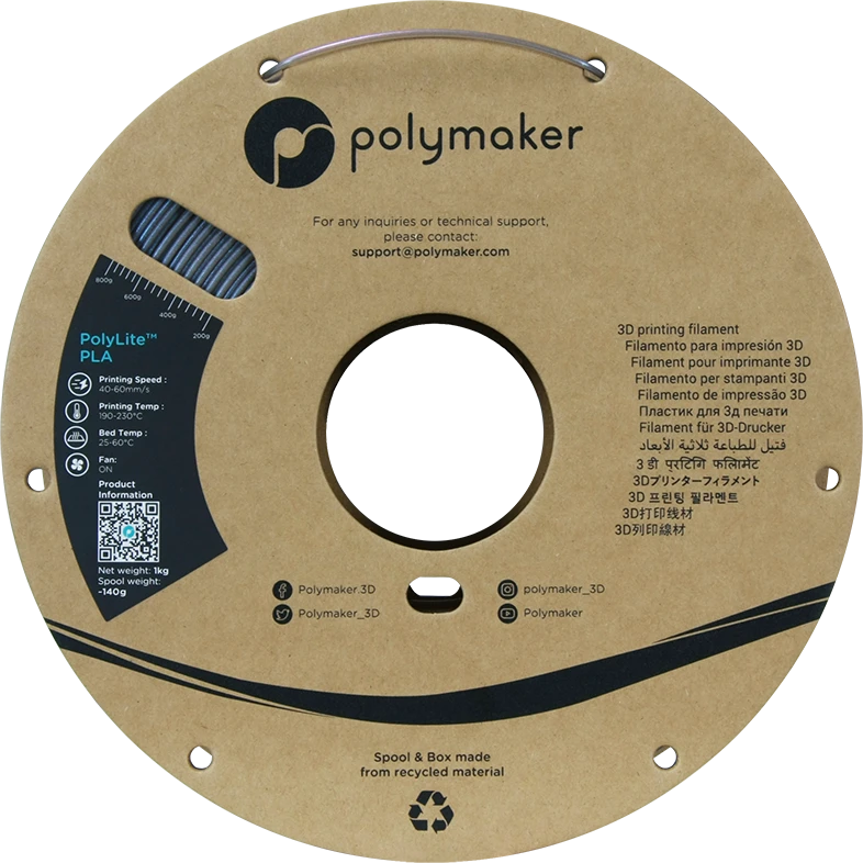 Polymaker PolyLite PLA Starlight - 1kg - 1.75mm - Merkurijus