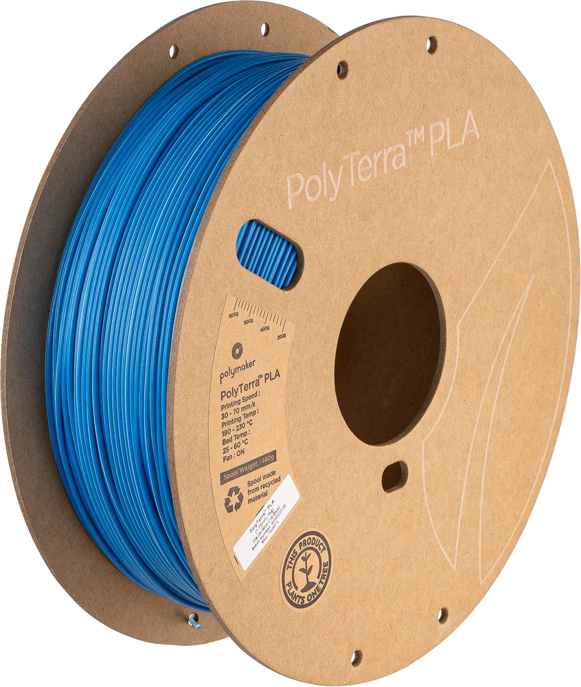 Polymaker PolyLite Silk PLA Dual Color - 1.75mm - 1kg - Crown Auksinis-Sidabrinis