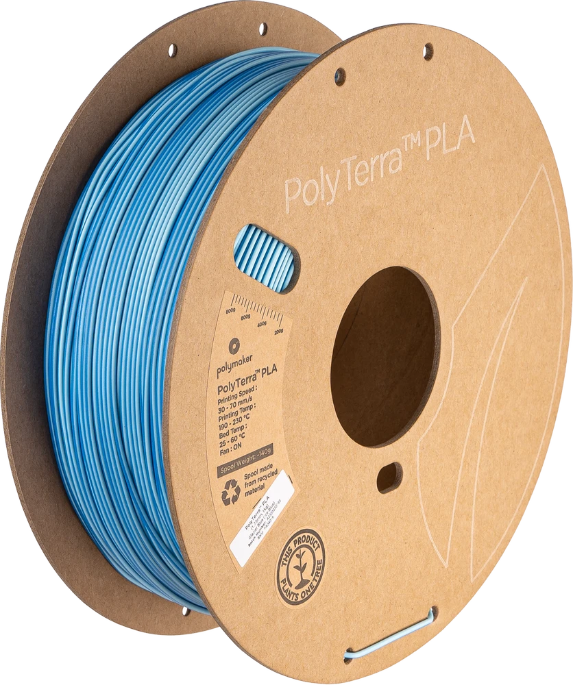 Polymaker PolyLite Silk PLA Dual Color - 1.75mm - 1kg - Aubergine Lime-Magenta