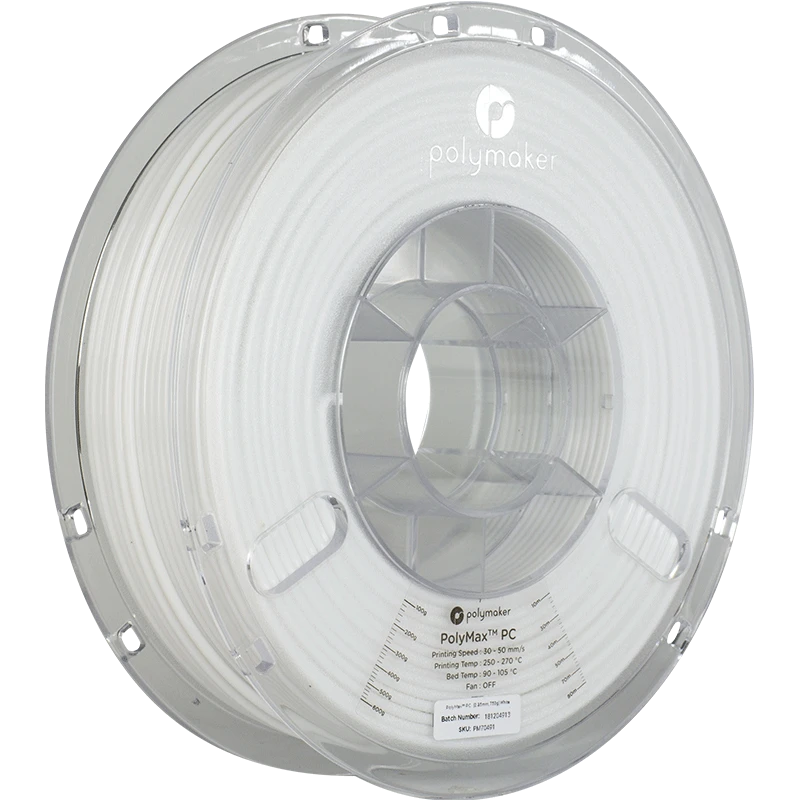 Polymaker PolyMax Tough PC 2.85 mm 0.75kg - Juodas
