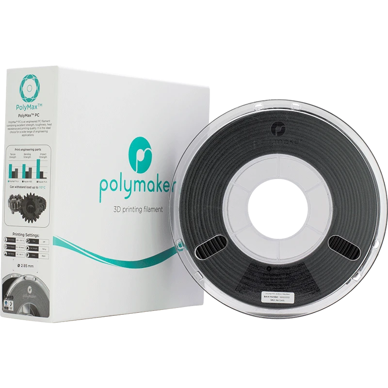 Polymaker PolyMax Tough PC 2.85 mm 0.75kg - Baltas