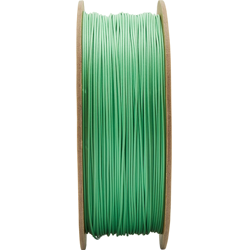 Polymaker PolyTerra PLA šviesiai žalias ritės profilis