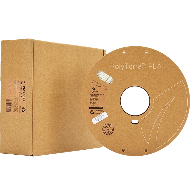 Polmask Polymaker PolyTerra PLA - 1kg - 1.75mm - Cotton Baltas