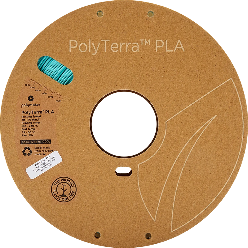 PolyTerra PLA arktinė žalsva 1kg ritė
