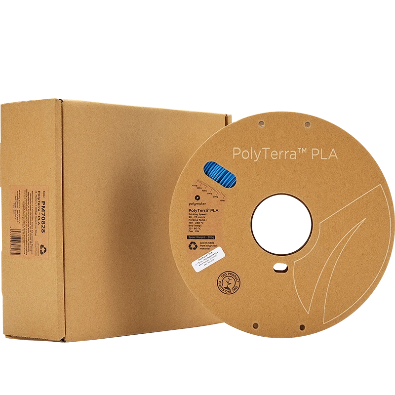 Polymaker PolyTerra PLA - 1kg - 1.75mm - Sapphire Mėlyna