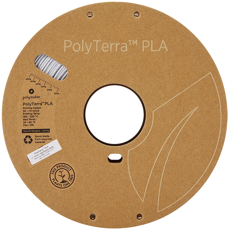 Polymaker PolyTerra PLA 1kg kartoninė ritė