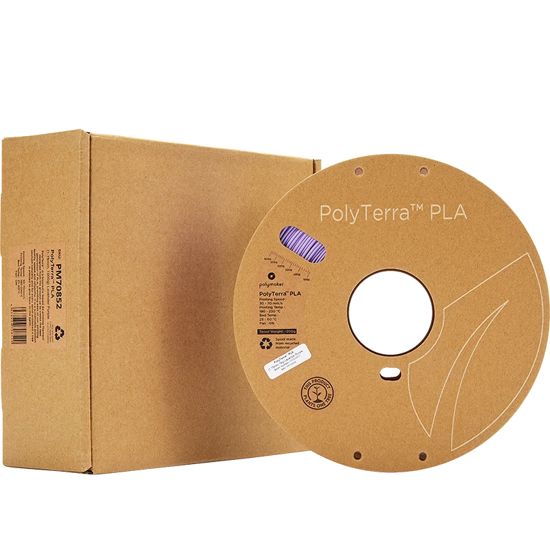 Polmask Polymaker PolyTerra PLA - 1kg - 1.75mm - Lavender Violetinė