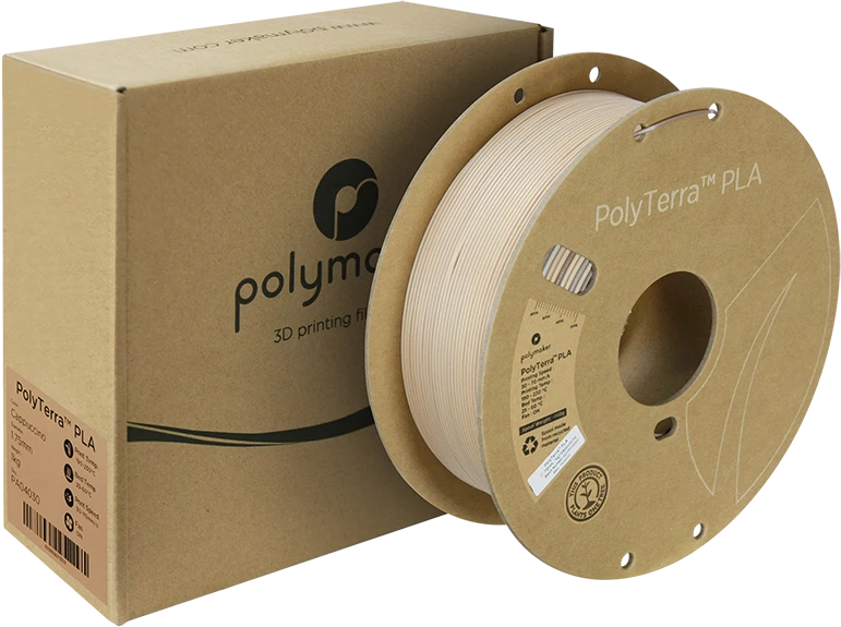 Polymaker Polyterra PLA gradient plastikas 1kg 1.75mm - Cappuccino