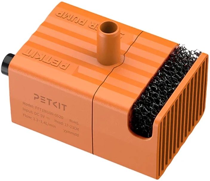 PETKIT Petkit Wireless Vanduo Pump FFT1-2 | Oranžinis