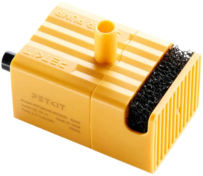 PETKIT P41161 | Petkit Wireless Vanduo Pump FFT1-2 (UVC) | Material PPO | Geltona