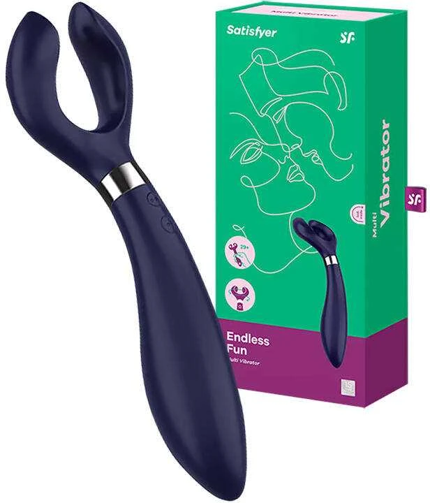Porų vibratorius Satisfyer Endless Fun (mėlyna)