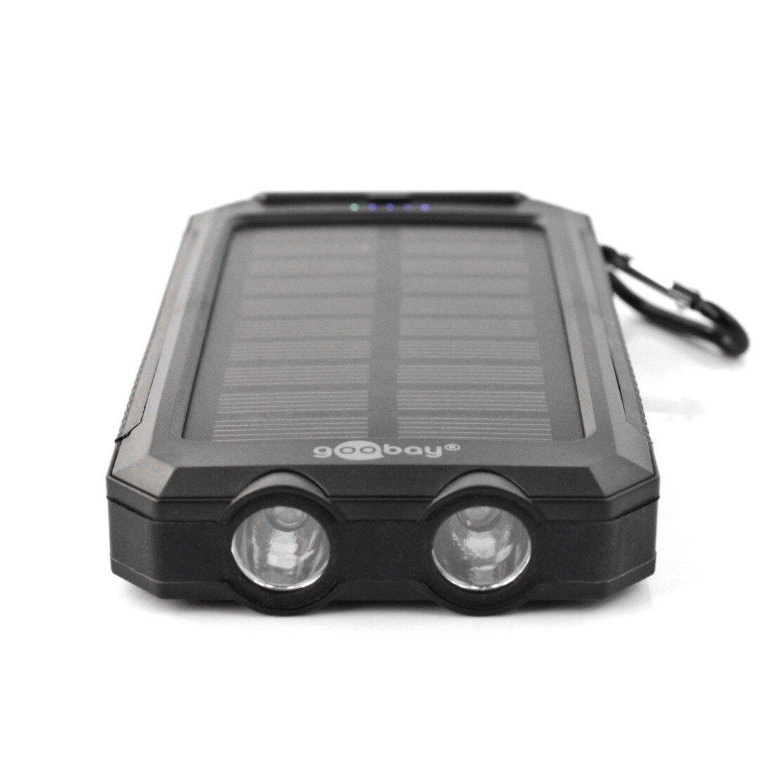 PowerBank Goobay 8.0 49216 lauko mobiliojo telefono baterija - 8000mAh - juoda