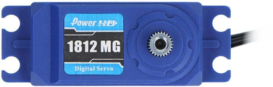 PowerHD 1812MG standartas – skaitmeninis servovariklis – atsparus vandeniui