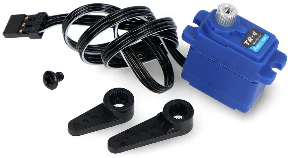 PowerHD TR-4 mikro - skaitmeninis servo - atsparus vandeniui