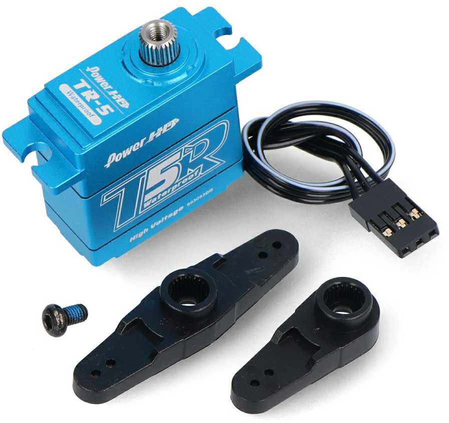 PowerHD TR-5 mini – skaitmeninis servo – atsparus vandeniui