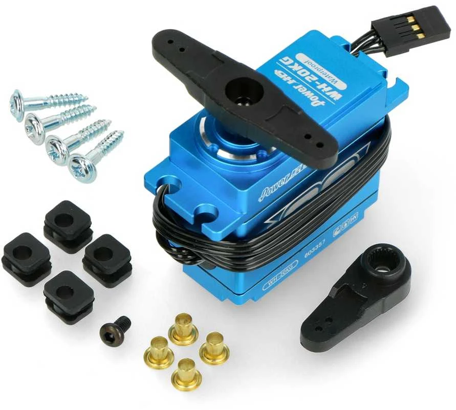 PowerHD WH-20KG vandeniui atsparus servo variklis