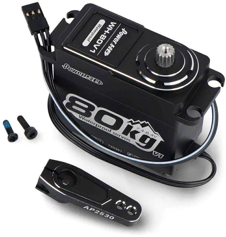 PowerHD WH-80V1 milžinas – skaitmeninis servo įrenginys
