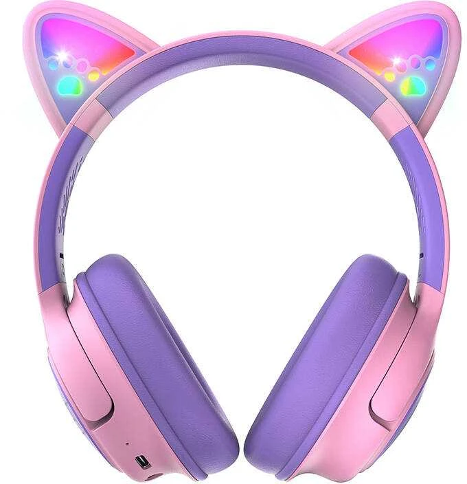 PowerLocus Bobo Cat Ears belaidės ausinės vaikams