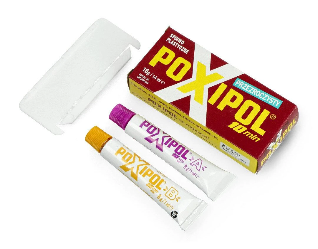 Poxipol klijai skaidrūs - 14ml