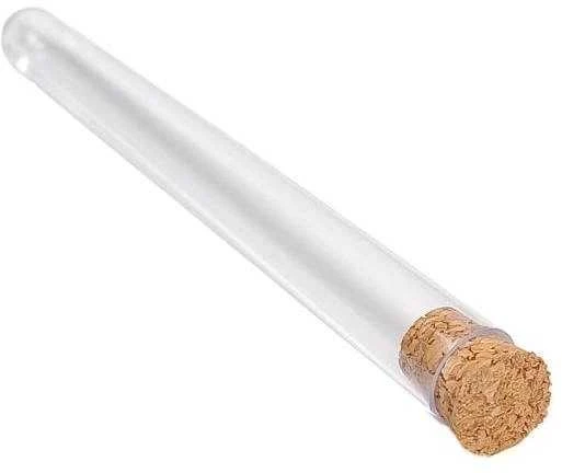 PP plastikinis mėgintuvėlis 15x150mm su kamščiu