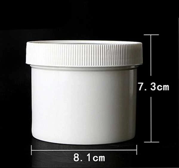 Oem PP prisukamas indas – 250 ml – baltas – apvalus