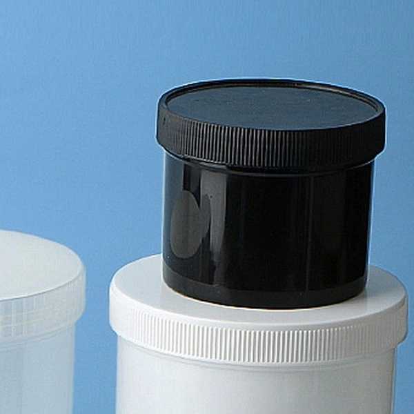 Oem PP prisukamas indas – 250 ml – juodas – apvalus