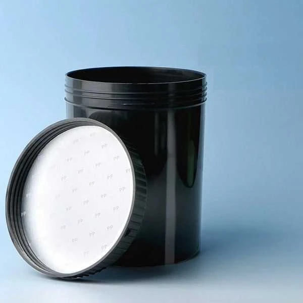 Oem PP prisukamas indas – 500 ml – juodas – apvalus