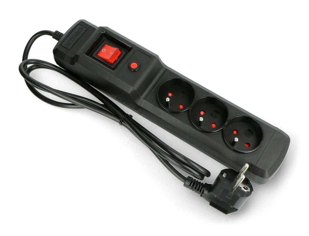 ARMAC M3/15/CZ Armac Surge Protection MULTI M3 (3 lizdai) 1,5m juodas