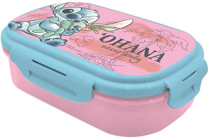 Priešpiečių dėžutė su šakute Stitch ST00040 KiDS Licensing