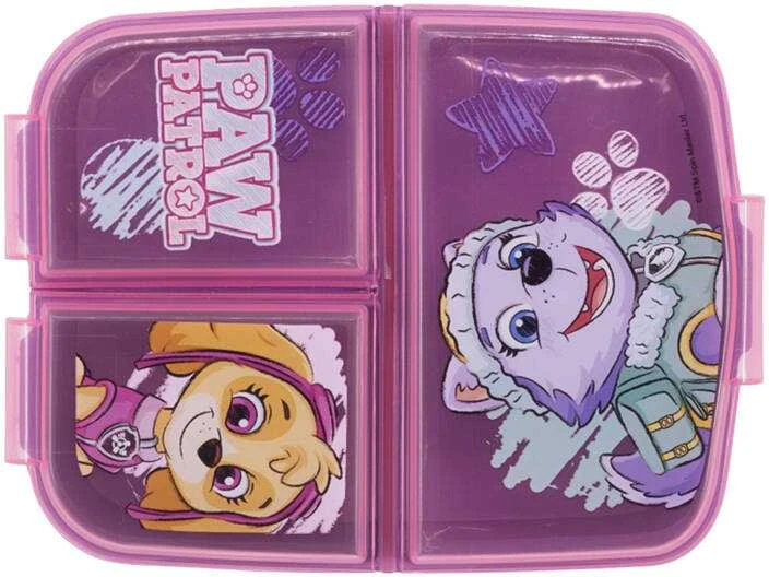 Pietų dėžutė STOR Multi Box Paw Patrol, Rožinės spalvos