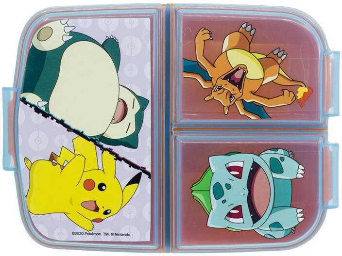 Pietų dėžutė STOR Multi Box Pokemon, Oranžinės spalvos