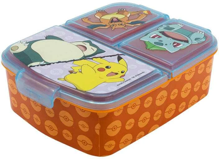 Pietų dėžutė STOR Multi Box Pokemon, Oranžinės spalvos