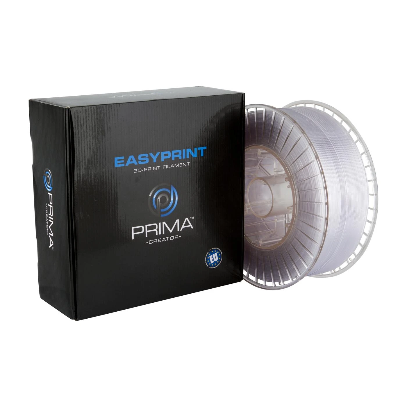 Skaidrus PET-G 3D plastikas su dėžute