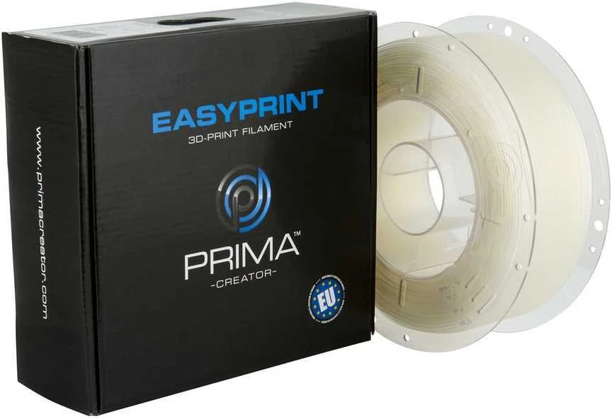 PrimaCreator 3D plastikas EasyPrint PLA 1.75mm 1kg - Transparent Clear