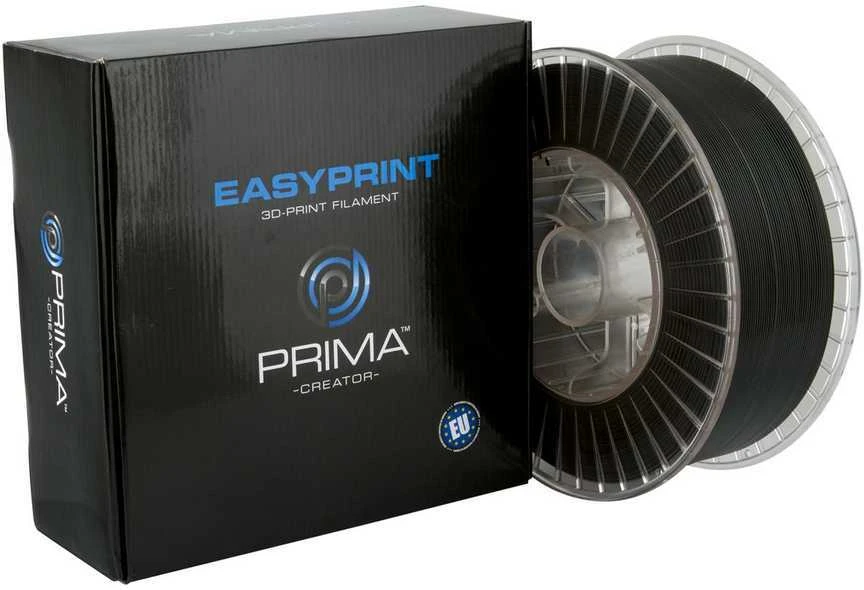 PrimaCreator EasyPrint PLA juoda 3kg ritė pakuotėje