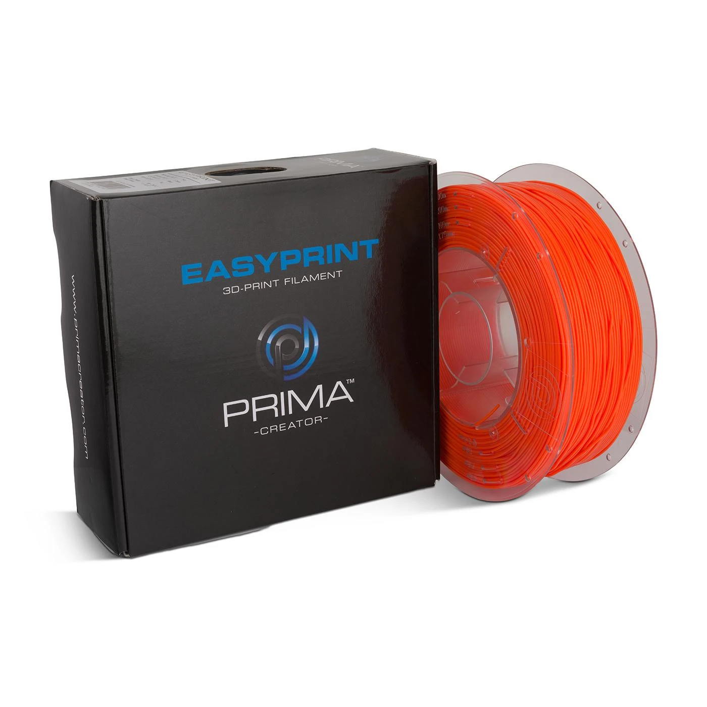 PrimaCreator FLEX 95A oranžinis siūlas ritėje su dėže