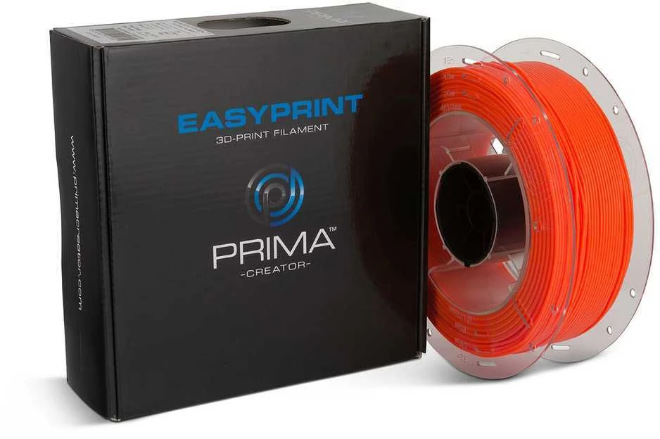 Oranžinis FLEX 95A filamentas su pakuote