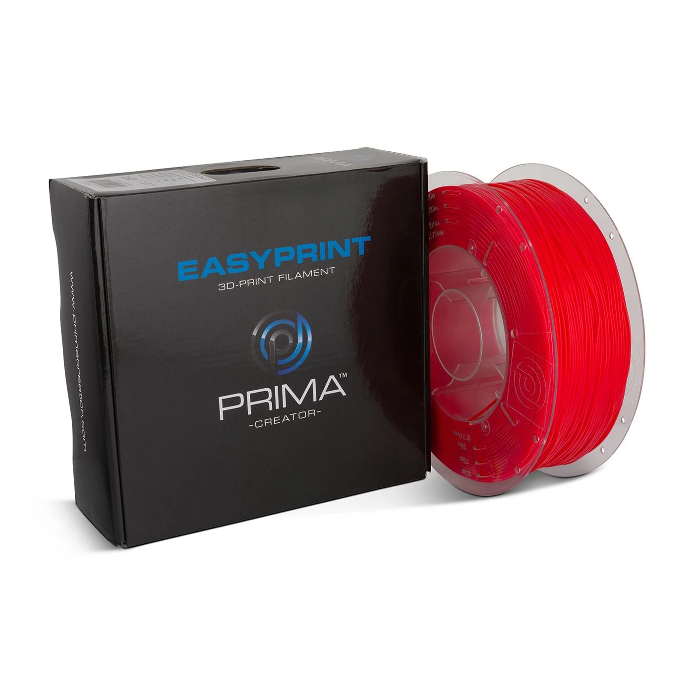 PrimaCreator FLEX 95A plastiko ritė ir pakuotė