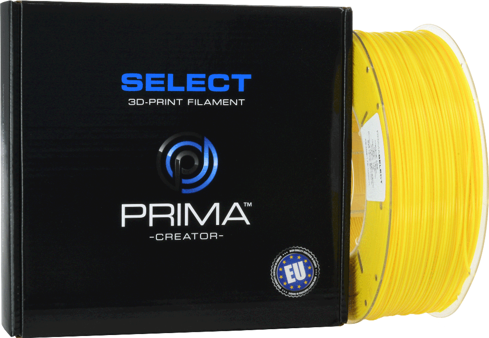 PrimaCreator PrimaSelect ABS plastikas 1.75mm 1kg - Juodas
