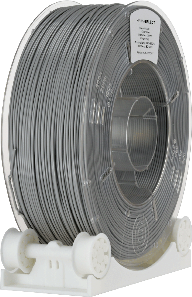 PrimaCreator PrimaSelect ABS plastikas 1.75mm 1kg - Juodas