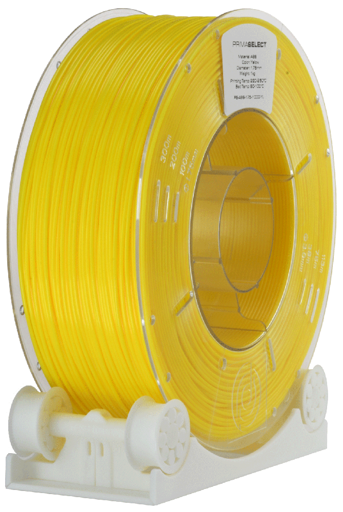 PrimaCreator PrimaSelect ABS plastikas 1.75mm 1kg - Juodas