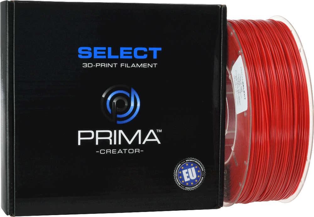 PrimaCreator PrimaSelect ABS plastikas 1.75mm 1kg - Juodas