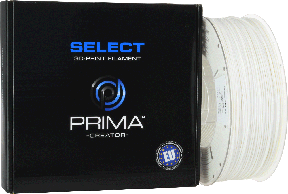 PrimaCreator PrimaSelect ABS plastikas 1.75mm 1kg - Juodas
