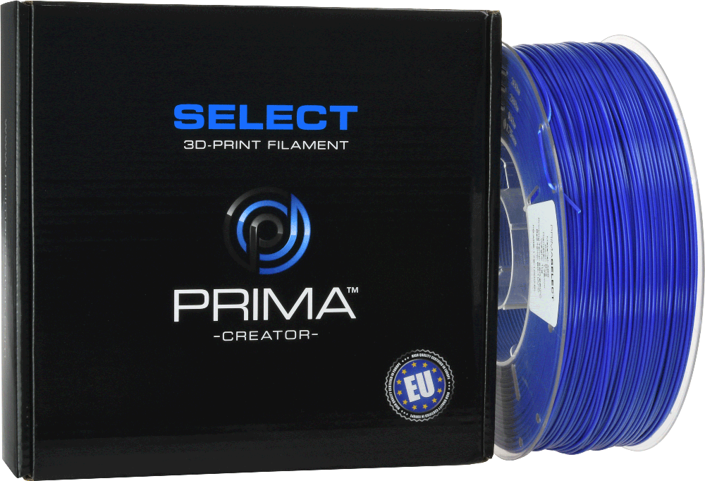 PrimaCreator PrimaSelect ABS plastikas 1.75mm 1kg - Juodas