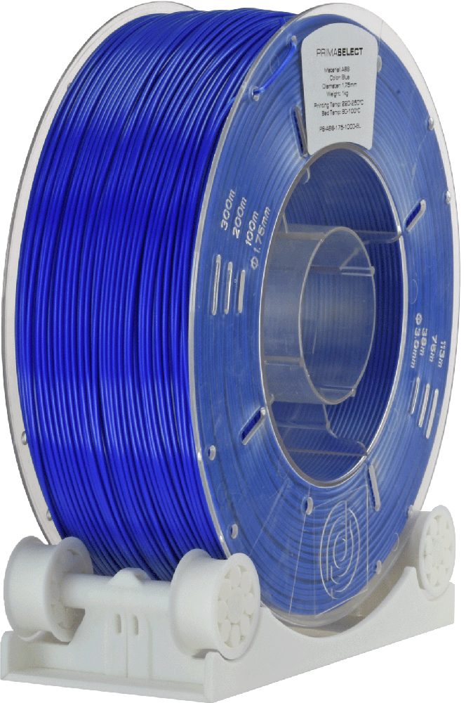 PrimaCreator PrimaSelect ABS plastikas 1.75mm 1kg - Juodas