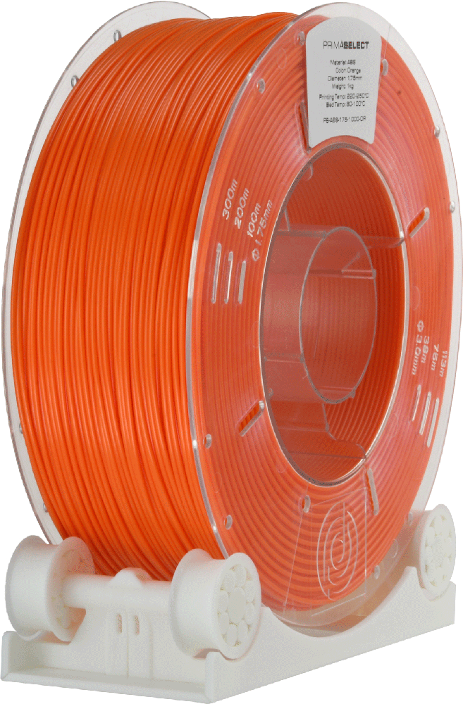 PrimaCreator PrimaSelect ABS plastikas 1.75mm 1kg - Juodas